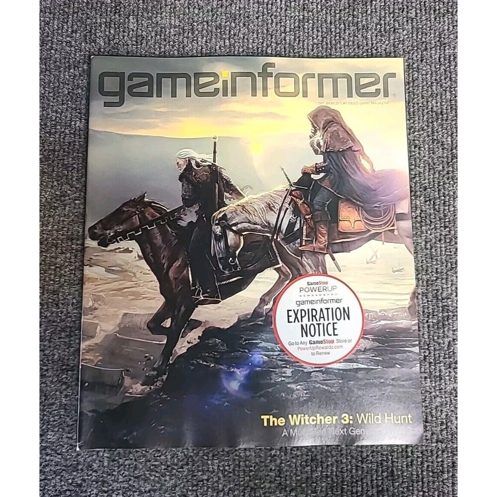 Game Informer Magazine Issue #239 The Witcher 3 Wild Hunt Cover (March, 2013)